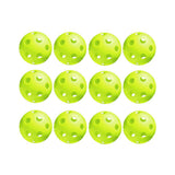 Jugs Indoor Pickleball (12 pack) - Lime Green